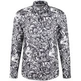 Philipp Plein - Overhemden - Zwart - Zijde - Sugar Daddy Cut
