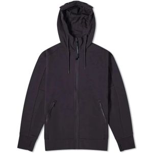 C.p. Company, Heren, Sweatshirts & Hoodies, Blauw, Maat: 2XL Katoen,