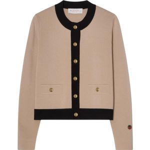 Busnel, Dames, Truien, Beige, Maat: XS Wol,