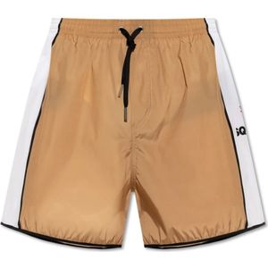 Dsquared2, Heren, Badkleding, Beige, Maat: XL