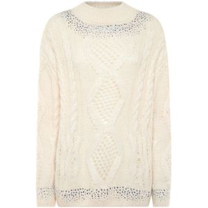 Philipp Plein, Dames, Truien, Wit, Maat: XS Wol,