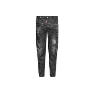 Dsquared2 ‘Tidy Biker’ Jeans , Black , Heren , Maat: S