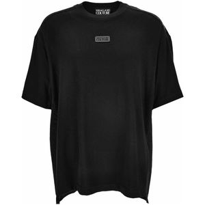 Versace, Heren, Tops, Zwart, Maat: M