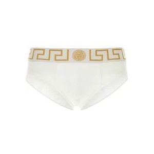 Versace Intieme Boxer Briefs , White , Heren , Maat: 2XL