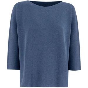 Le Tricot Perugia, Dames, Truien, Blauw, Maat: S