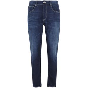 Dondup, Heren, Jeans, Blauw, Maat: W29 Denim,