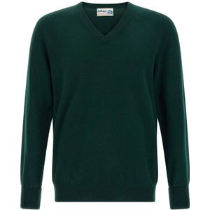 Ballantyne, Heren, Truien, Groen, Maat: 3XL Kasjmier,