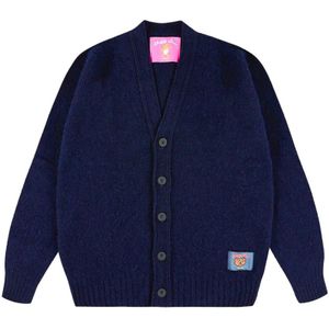 Howlin', Heren, Truien, Blauw, Maat: L Wol,