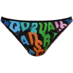 Dsquared2, Dames, Badkleding, Veelkleurig, Maat: 2XS Polyamide,