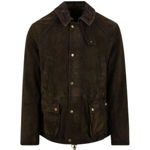 The Jack Leathers, Heren, Jassen, Bruin, Maat: 3XL Leer,