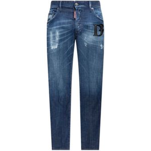Dsquared2, Heren, Jeans, Blauw, Maat: XS