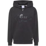 Carlo Colucci - La Famiglia Drasigh - Sweatjack - Zwart - Premium Katoen