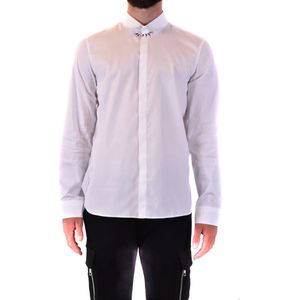 Neil Barrett, Heren, Overhemden, Wit, Maat: L Katoen,