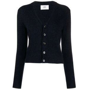 Ami Paris, Dames, Truien, Blauw, Maat: M Kasjmier,