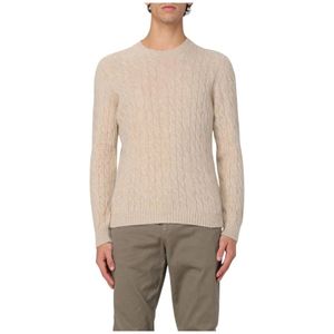 Boglioli, Heren, Truien, Wit, Maat: 2XL Wol,