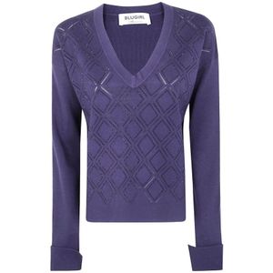 Blugirl, Dames, Truien, Zwart, Maat: L