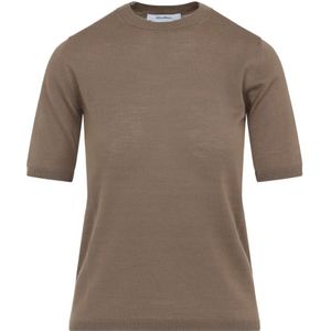 MAX Mara - Gebreide Trui - Neutraal - 100% Wol