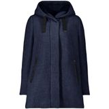 Gil Bret - Wollen Jack - Moonlight Blue Melange - Met Capuchon