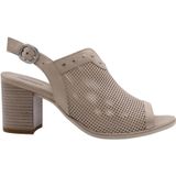 Nero Giardini - Sandalen - Beige - Geperforeerd Leder - Artikel E513380D Osaka