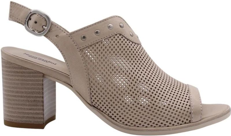 Nero Giardini - Sandalen - Beige - Geperforeerd Leder - Artikel E513380D Osaka