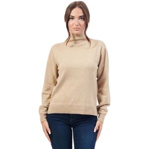 Armani Exchange - Winter Wollige Rolkragstrui - Beige - Wolmix