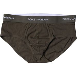 Dolce & Gabbana, Heren, Ondergoed, Grijs, Maat: S Katoen,