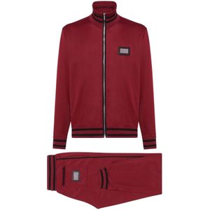 Billionaire, Heren, Jumpsuits & Playsuits, Rood, Maat: XS Fleece,