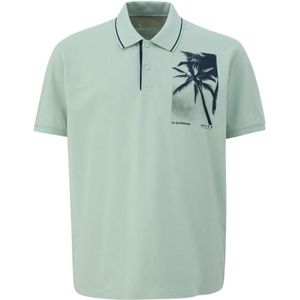 s.Oliver, Heren, Tops, Blauw, Maat: 4XL