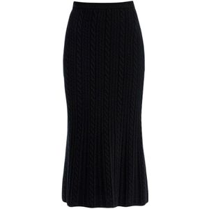 Alessandra Rich, Dames, Rokken, Zwart, Maat: XS