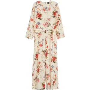 Weekend Max Mara, Dames, Jurken, Veelkleurig, Maat: 2XS Zijde,