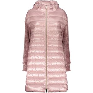 Herno, Dames, Mantels, Roze, Maat: S Katoen,