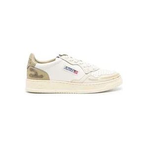 Autry Witte Sneakers , White , Heren , Maat: 41 EU