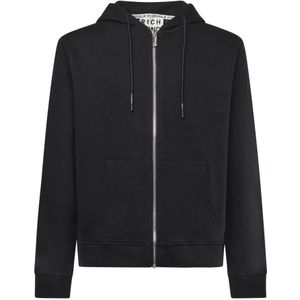 Richmond, Heren, Sweatshirts & Hoodies, Zwart, Maat: XL Katoen,