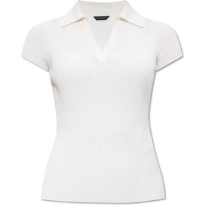 Balenciaga, Dames, Tops, Wit, Maat: S