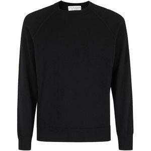Filippo De Laurentiis, Heren, Truien, Zwart, Maat: 2XL Wol,