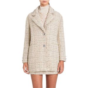 Actitude, Dames, Jassen, Beige, Maat: S