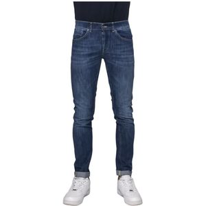 Dondup, Heren, Jeans, Blauw, Maat: W29 Katoen,
