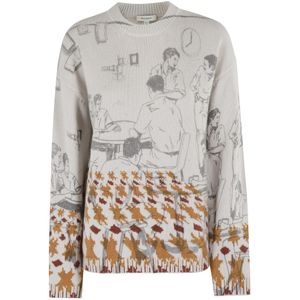 JW Anderson, Dames, Truien, Grijs, Maat: XS