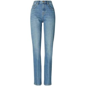 Tory Burch, Dames, Jeans, Blauw, Maat: W28 Katoen,