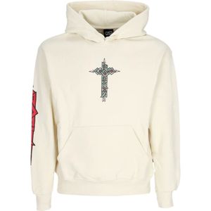 Propaganda, Heren, Sweatshirts & Hoodies, Wit, Maat: XS Katoen,