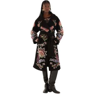 Farm Rio, Dames, Mantels, Veelkleurig, Maat: S Wol,