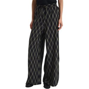 Pierre-Louis Mascia, Dames, Broeken, Veelkleurig, Maat: S Zijde,