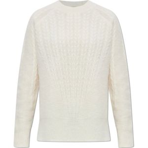 AllSaints, Dames, Truien, Wit, Maat: XS Wol,