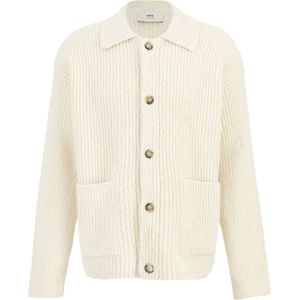 Ami Paris, Heren, Truien, Wit, Maat: S Katoen,