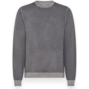 Sun68, Heren, Truien, Grijs, Maat: L Wol,