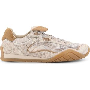 Fendi, Dames, Schoenen, Beige, Maat: 36 EU Leer,