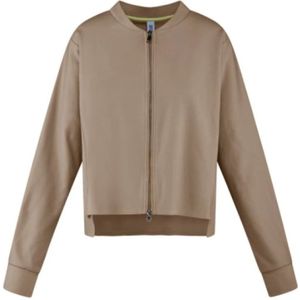 BomBoogie, Dames, Sweatshirts & Hoodies, Beige, Maat: S Katoen,