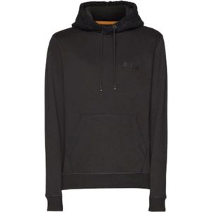 Hugo, Heren, Sweatshirts & Hoodies, Zwart, Maat: XS Katoen,