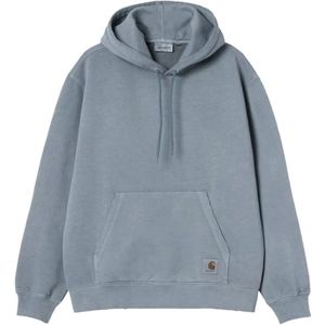 Carhartt Wip, Heren, Sweatshirts & Hoodies, Blauw, Maat: S