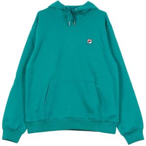 Fila, Heren, Sweatshirts & Hoodies, Blauw, Maat: M Katoen,
